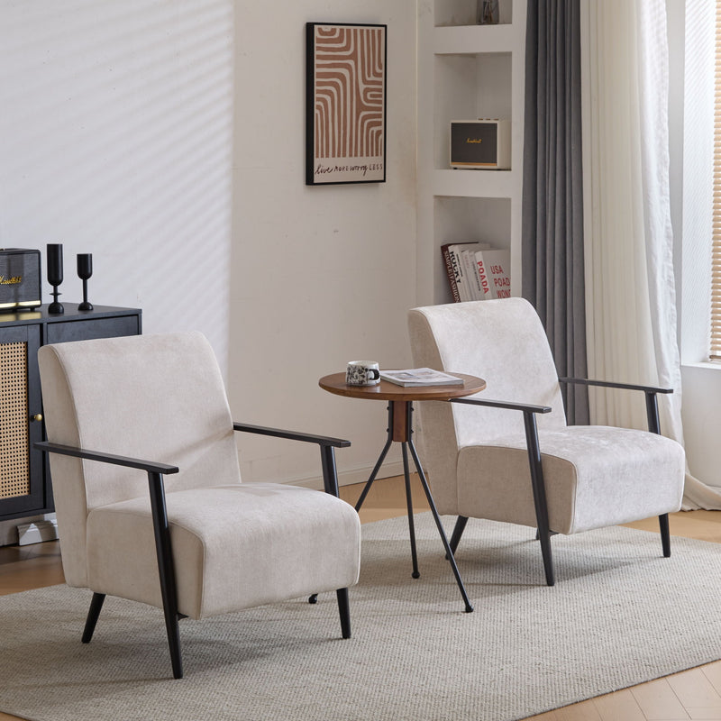 Modern Lounge Chair With Upholstery - R&R Furniture Gallery (Fountain Valley, CA)