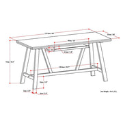 Dylan - Handcrafted Desk - R&R Furniture Gallery (Fountain Valley, CA)
