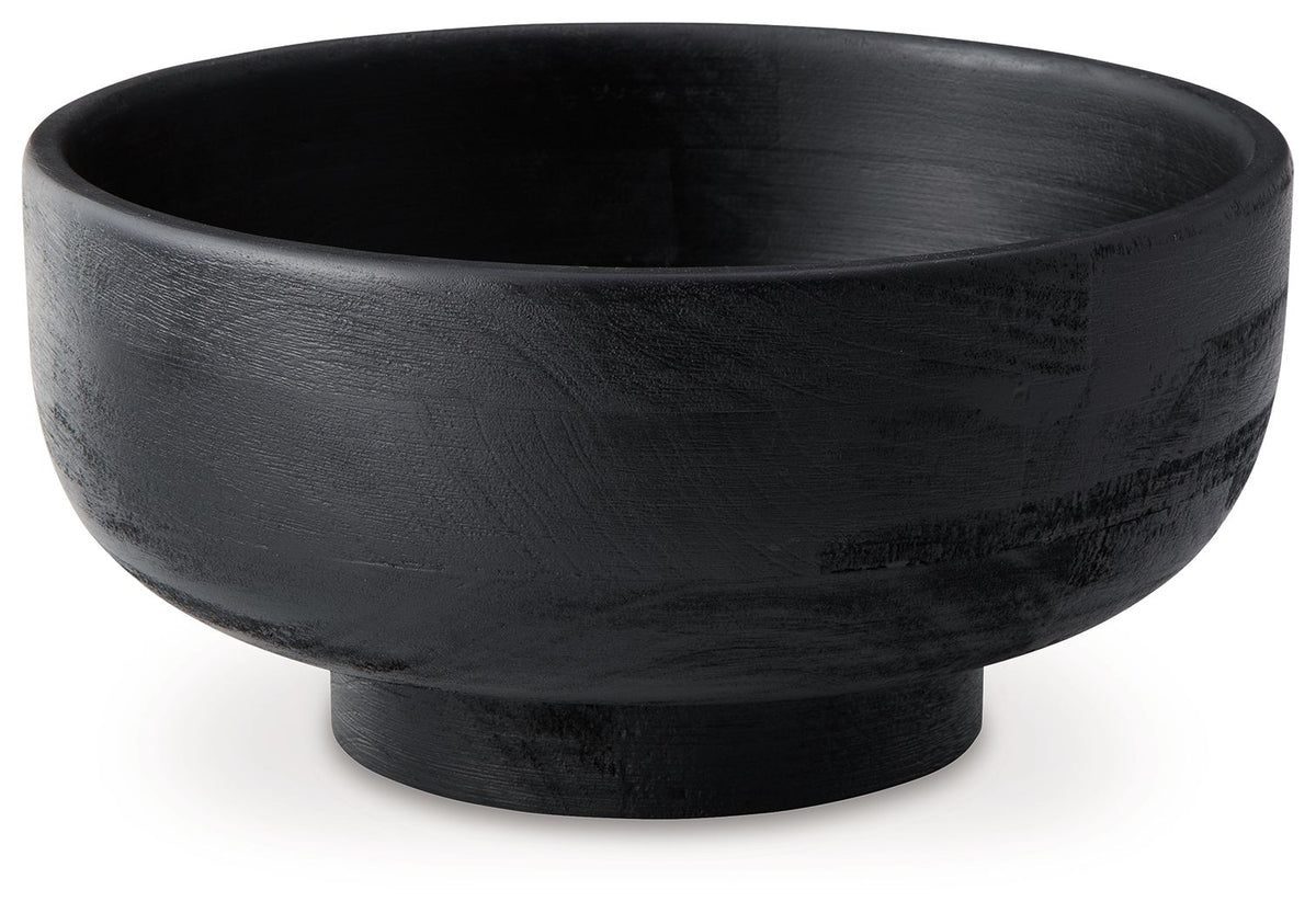 Brynnington - Bowl - Black - R&R Furniture Gallery (Fountain Valley, CA)