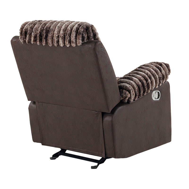 Bruni - Glider Recliner With Manual Recline - R&R Furniture Gallery (Fountain Valley, CA)