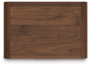 Fortlorn - Two Drawer Night Stand - Walnut Brown - R&R Furniture Gallery (Fountain Valley, CA)
