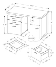 Computer Desk For Home Office, Left, Right Set - Up, Ample Storage Drawers - R&R Furniture Gallery (Fountain Valley, CA)