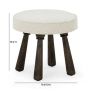 Pookie - Boucle Stool - R&R Furniture Gallery (Fountain Valley, CA)