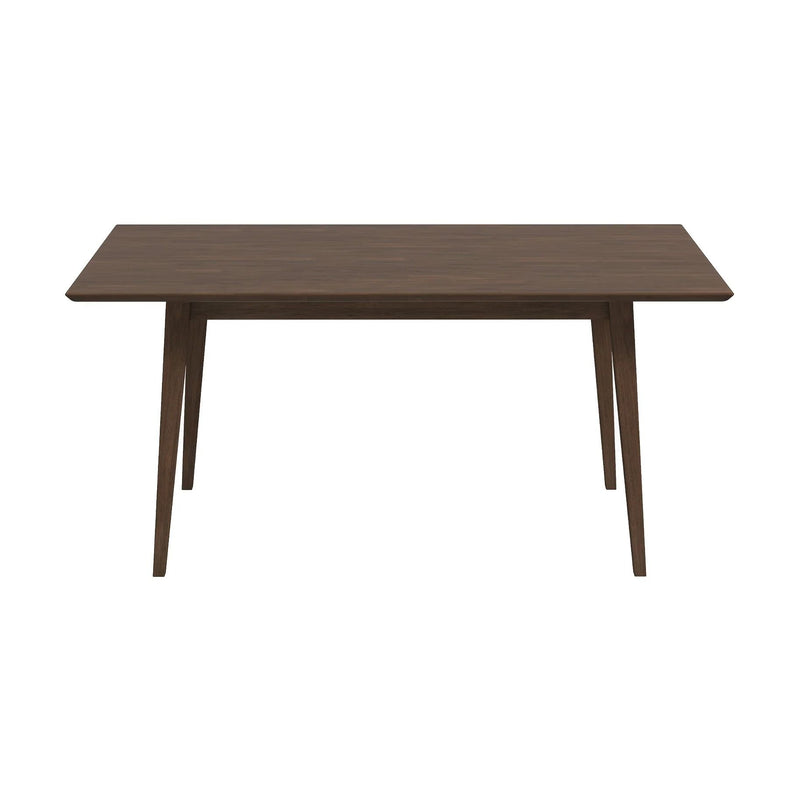 Ashcroft Furniture Mary modern rectangular dining kitchen table with sleek wooden finish and sturdy legs, ideal for dining rooms.