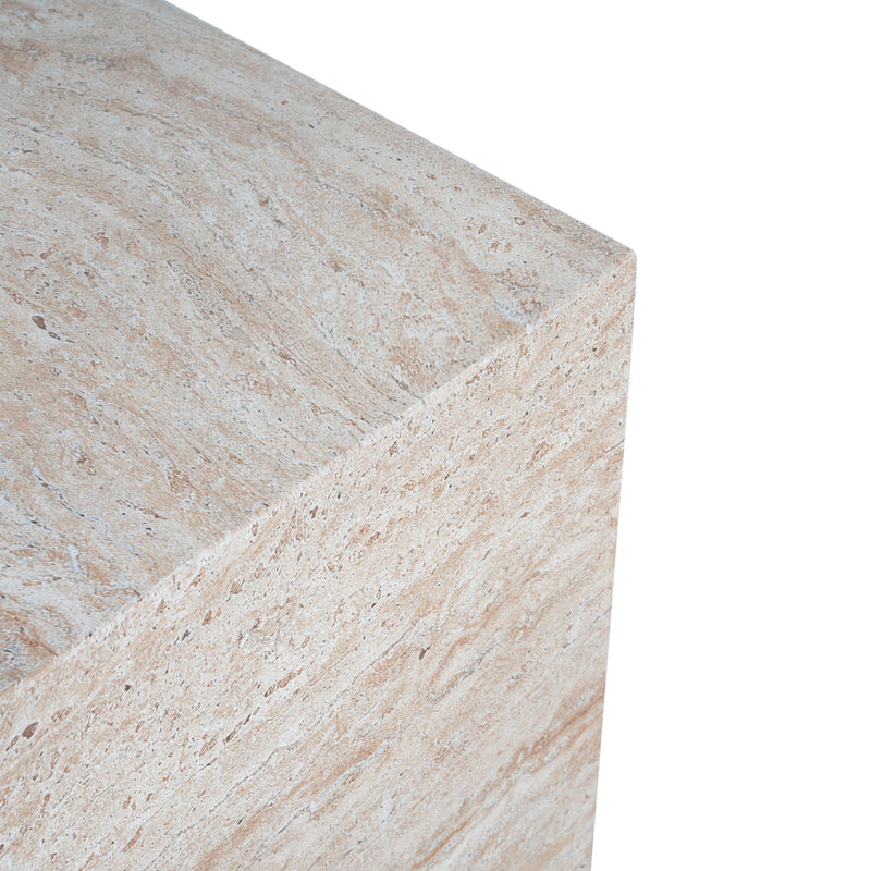 Outdoor / Indoor Square Lightweight Side Table - R&R Furniture Gallery (Fountain Valley, CA)