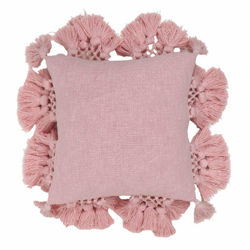 Stone Washed - Cotton Tasseled Pillow - R&R Furniture Gallery (Fountain Valley, CA)