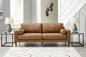 Telora - Sofa - Caramel - R&R Furniture Gallery (Fountain Valley, CA)
