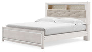 Altyra - King Bookcase Panel Bed - White - R&R Furniture Gallery (Fountain Valley, CA)