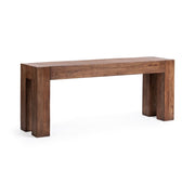 Classic Home Montera coffee table with a sleek wooden surface and modern design, perfect for contemporary living rooms.