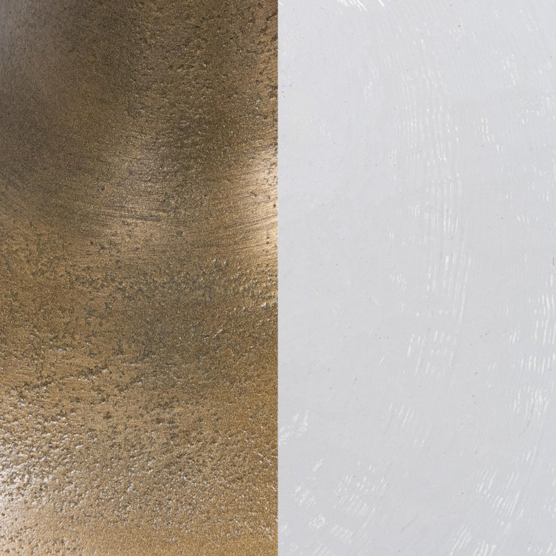 Fabiana - Round Accent Table - Brass - R&R Furniture Gallery (Fountain Valley, CA)