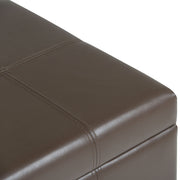 Dover - Upholstered Storage Ottoman Bench - R&R Furniture Gallery (Fountain Valley, CA)