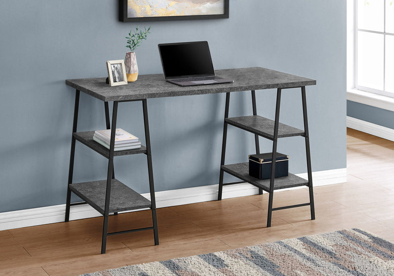 Computer Desk For Home Office, Laptop, Storage Shelves, Contemporary & Modern - R&R Furniture Gallery (Fountain Valley, CA)