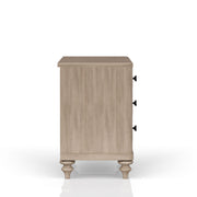 3 Drawer Nightstand - Sand - R&R Furniture Gallery (Fountain Valley, CA)
