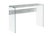 Accent Console Table For Entryway, Glossy Spacious Surface - R&R Furniture Gallery (Fountain Valley, CA)