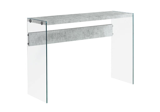 Accent Console Table For Entryway, Glossy Spacious Surface - R&R Furniture Gallery (Fountain Valley, CA)