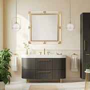 Uttermost Mimas 1 Light Globe Pendant in gold hanging from ceiling, modern pendant lighting with sleek design.