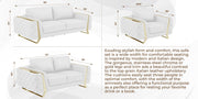 1050 - Contemporary Loveseat - R&R Furniture Gallery (Fountain Valley, CA)