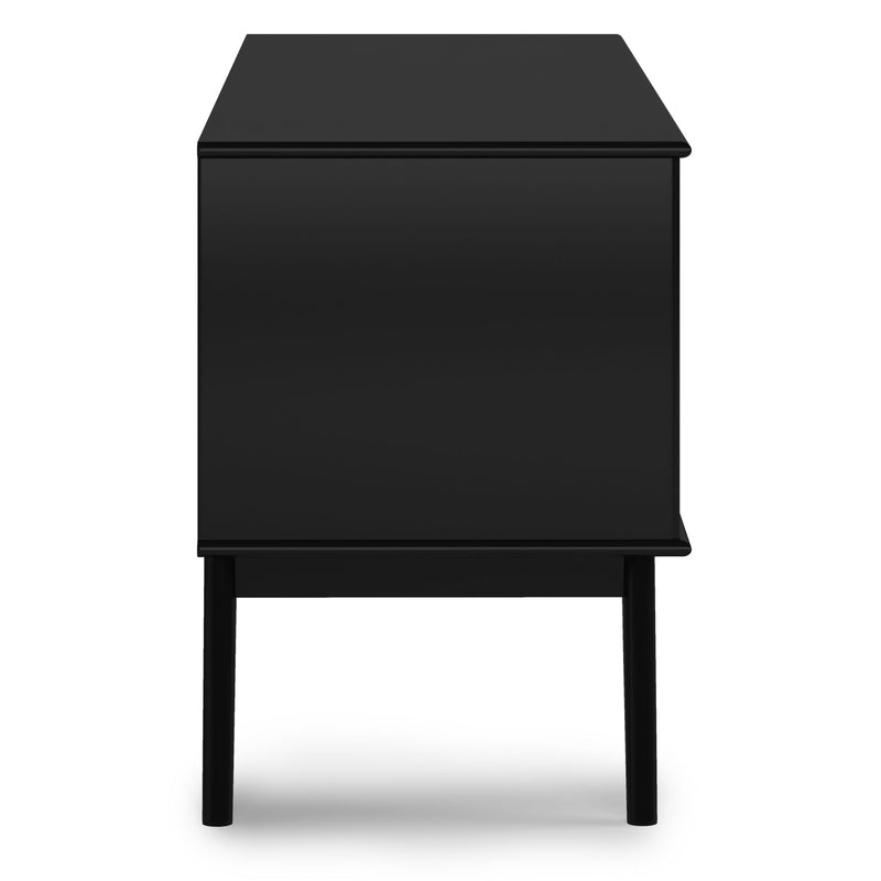 Draper - Handcrafted Mid Century Low TV Media Stand - R&R Furniture Gallery (Fountain Valley, CA)