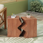 Rectangular Outdoor Indoor Accent Side Table (Set of 2) - R&R Furniture Gallery (Fountain Valley, CA)
