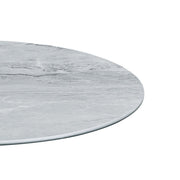Circa - 17.5" End Table With Marble Textured Top - R&R Furniture Gallery (Fountain Valley, CA)