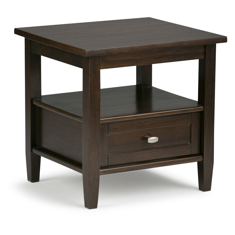 Warm Shaker - End Table - Tobacco Brown - R&R Furniture Gallery (Fountain Valley, CA)