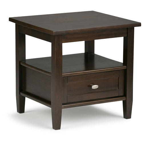 Warm Shaker - End Table - Tobacco Brown - R&R Furniture Gallery (Fountain Valley, CA)