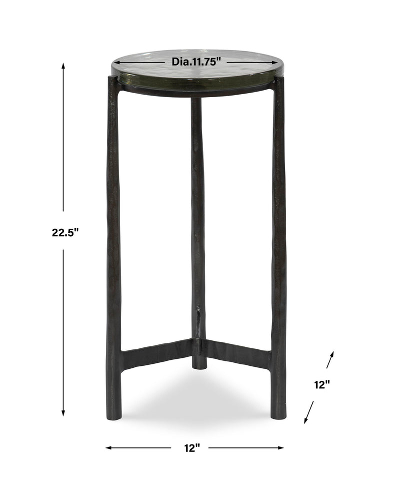 Eternity - Brass Accent Table