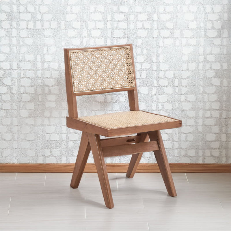 Velentina - Side Chair (Set of 2) - Rattan & Natural - R&R Furniture Gallery (Fountain Valley, CA)