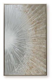 Waldard - Wall Art - Gray / Taupe / White - R&R Furniture Gallery (Fountain Valley, CA)