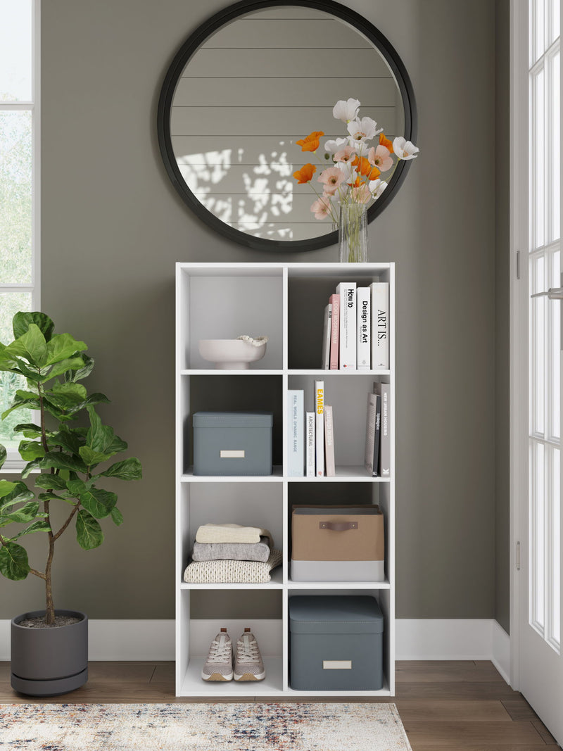 Signature Design by Ashley Onita Cube Organizer showing a tidy storage solution with multiple compartments and a modern design.
