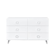 Perse - Dresser - White - R&R Furniture Gallery (Fountain Valley, CA)