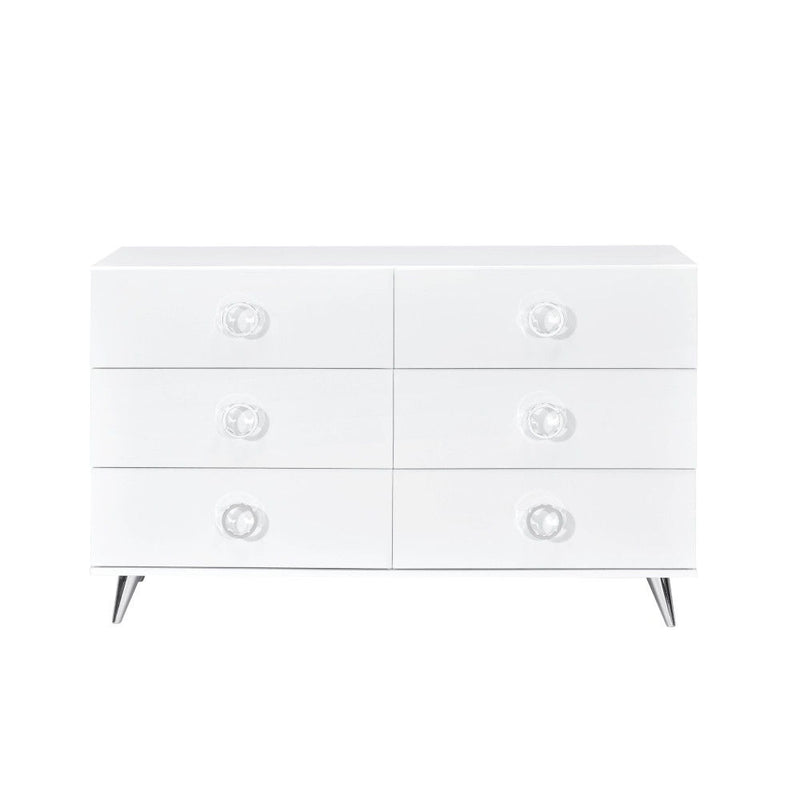 Perse - Dresser - White - R&R Furniture Gallery (Fountain Valley, CA)