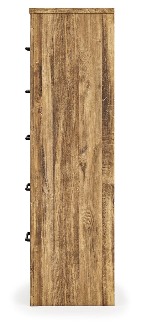 Maystonna - Five Drawer Chest - Brown - R&R Furniture Gallery (Fountain Valley, CA)