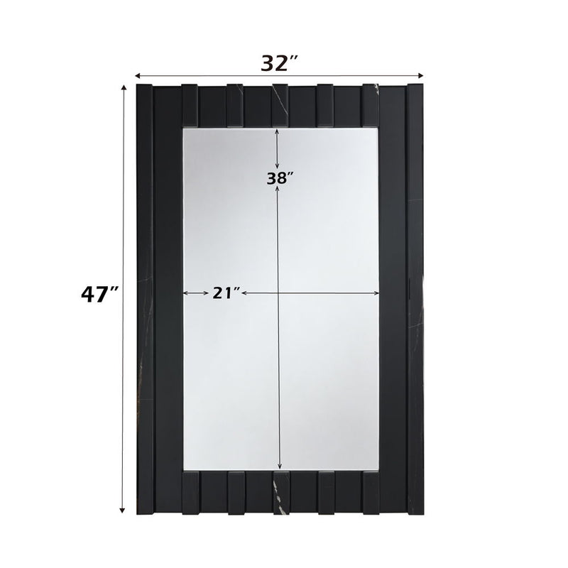 Drisana - Accent Mirror - Black Mirrored - R&R Furniture Gallery (Fountain Valley, CA)