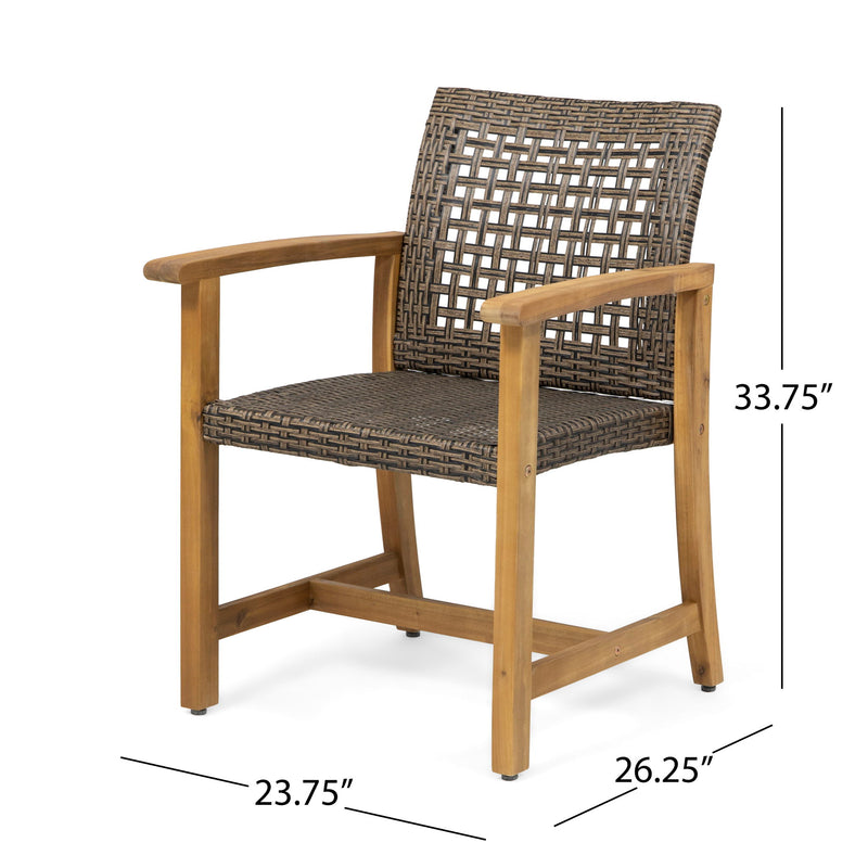 Hampton - Dining Chair (Set of 2) - Brown - R&R Furniture Gallery (Fountain Valley, CA)