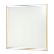 Palm Gate - Wall Mirror - Cloud White - R&R Furniture Gallery (Fountain Valley, CA)