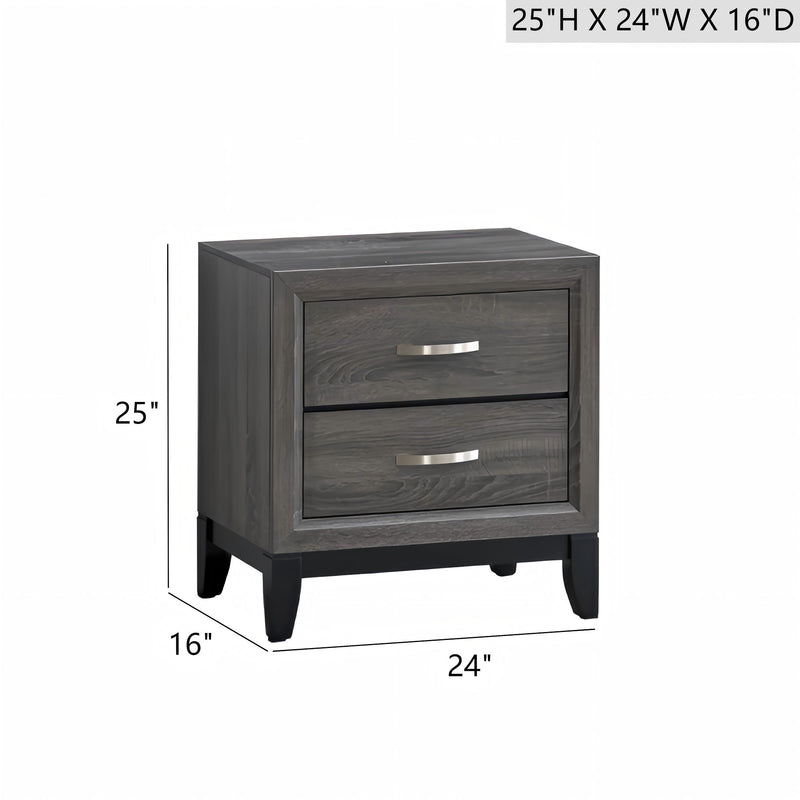 Glasgow - Nightstand With English Dovetail Drawers - R&R Furniture Gallery (Fountain Valley, CA)