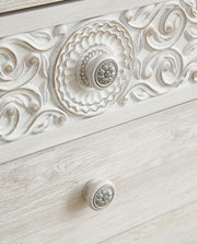 Paxberry - Six Drawer Dresser - Vinyl-Wrapped - Whitewash - R&R Furniture Gallery (Fountain Valley, CA)
