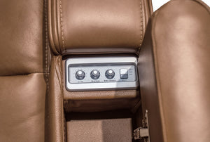 Knightington - Power Reclining Sofa With Audio Seating - R&R Furniture Gallery (Fountain Valley, CA)