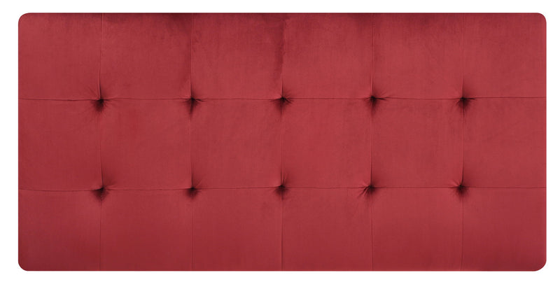 Contemporary upholstered ottoman from Glory Furniture with a sleek, elegant design and plush fabric in a modern living room setting.