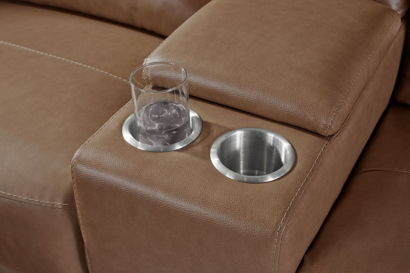 Momentum - Modular Power Reclining Sectional With Power Adjustable Headrests - R&R Furniture Gallery (Fountain Valley, CA)