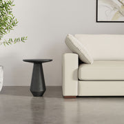 Gloria - Cast Aluminum Side Table - Black - R&R Furniture Gallery (Fountain Valley, CA)