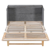 DreamHaus cabinet bed with large drawers, stylish design, and space-saving functionality in a modern bedroom setting.