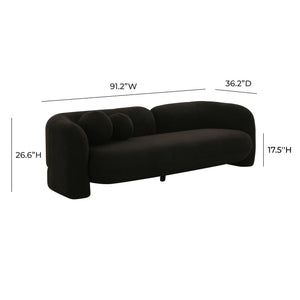 Amelie - Faux Fur Sofa - R&R Furniture Gallery (Fountain Valley, CA)
