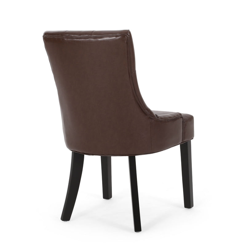 Cheney - Contemporary Dining Chair Tufted Upholstery (Set of 2) - R&R Furniture Gallery (Fountain Valley, CA)