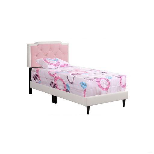 Bed (All in One Box) - Two Tone - R&R Furniture Gallery (Fountain Valley, CA)