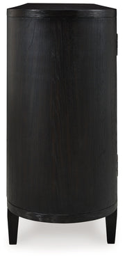 Rowanbeck - Dining Room Server - Black - R&R Furniture Gallery (Fountain Valley, CA)