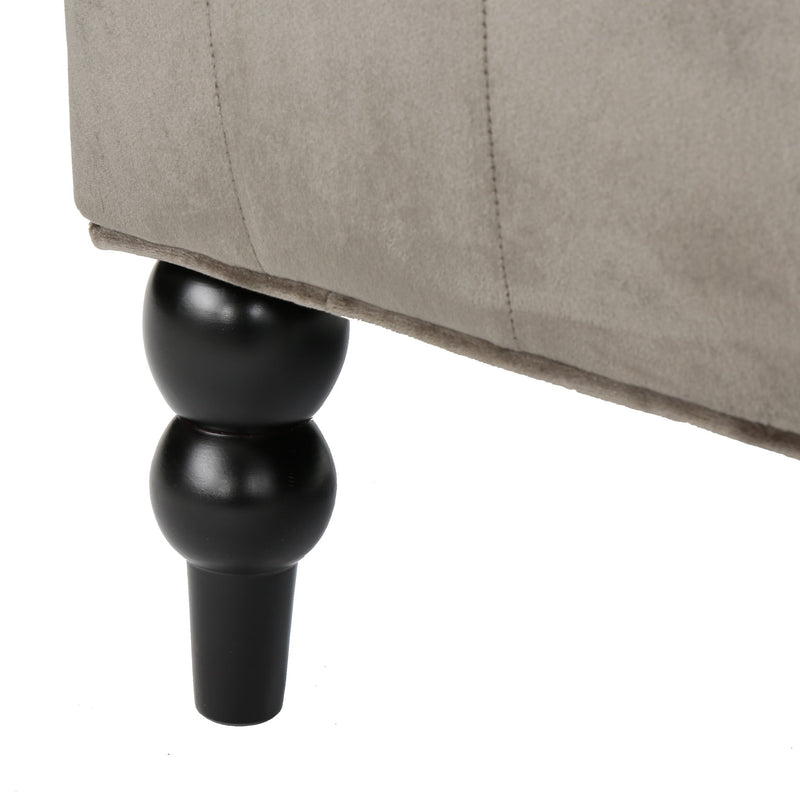 Nurturing - Upholstered Loveseat With Wing Back And Diamond Tufting - R&R Furniture Gallery (Fountain Valley, CA)