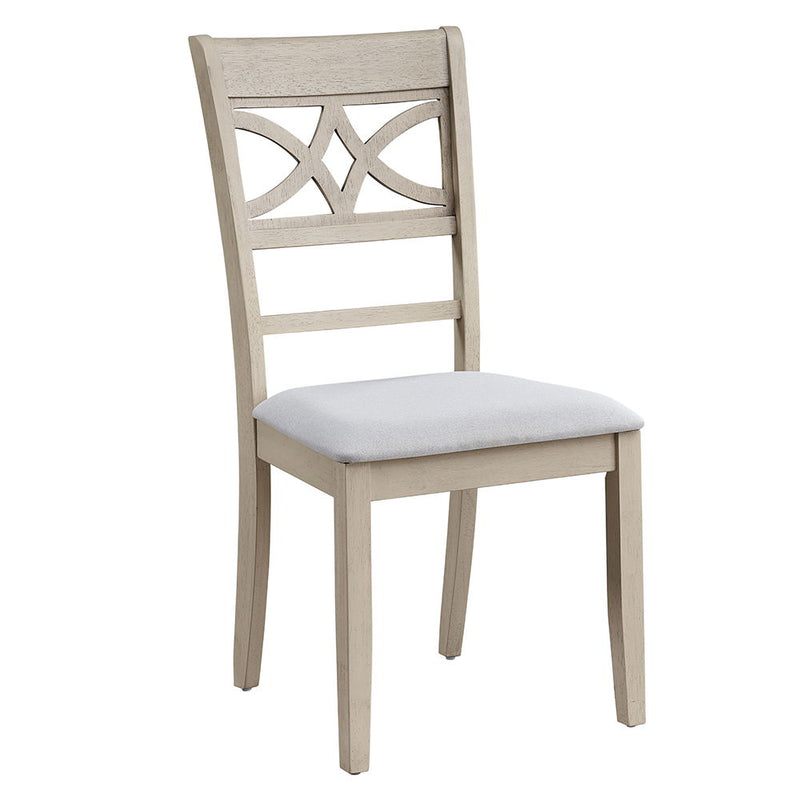Ferris - Side Chair (Set of 2) - Antique Gray - R&R Furniture Gallery (Fountain Valley, CA)
