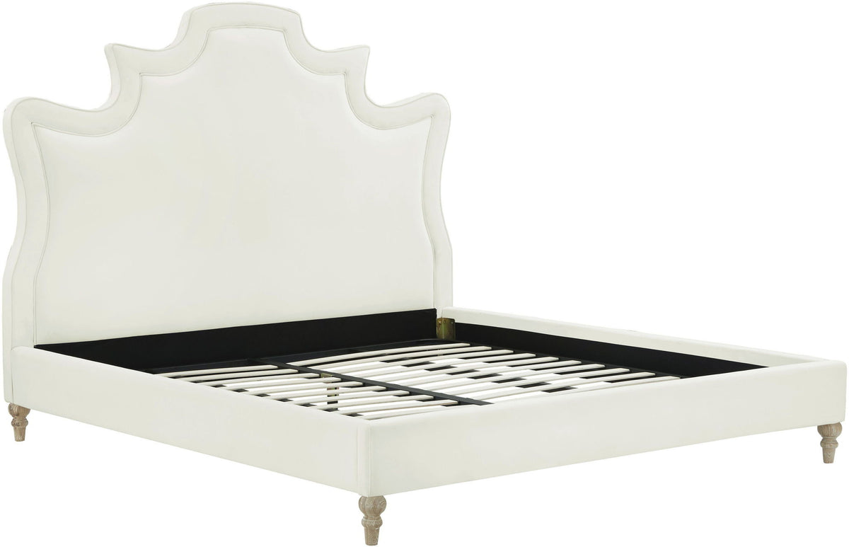 Serenity - Velvet Bed - R&R Furniture Gallery (Fountain Valley, CA)